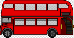 Double-decker bus AEC Routemaster London , bus transparent ...