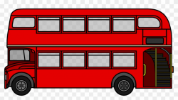 London Double Decker Bus Png Clipart Download Free - Double ...