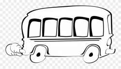 School Bus Bus Driver Cartoon Drawing - Bus Cartoon Black ...