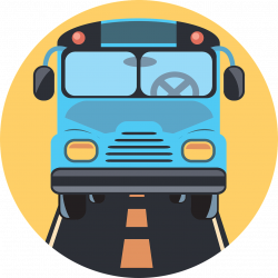 Bus Drive Icon PNG Image - Picpng