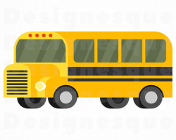 School Bus SVG, School Bus Clipart, School Bus Files for Cricut, School Bus  Cut Files For Silhouette, School Bus Dxf, Png, Eps, Vector