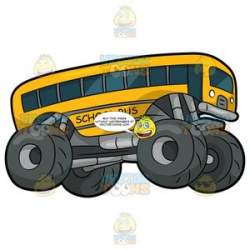 A School Bus Monster Truck