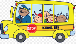 Cartoon School Bus clipart - Bus, School, transparent clip art