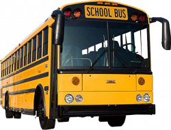 School bus transparent background image
