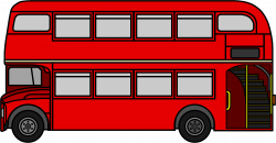 28+ Collection of Double Decker Bus Clipart | High quality, free ...