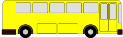 Clipart - Yellow Bus