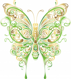 Clipart - Abstract Butterfly II