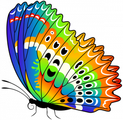 Colorful Butterfly PNG Clip Art Image | Gallery Yopriceville - High ...