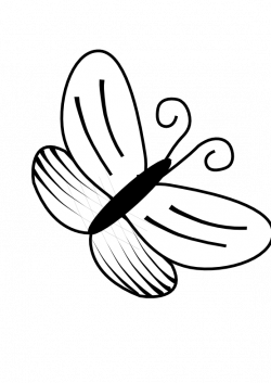 Butterfly Clipart Black And White | Clipart Panda - Free Clipart Images