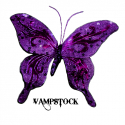 Butterfly Clip Art | Glitter Butterfly PNG Vampstock by VAMPSTOCK ...