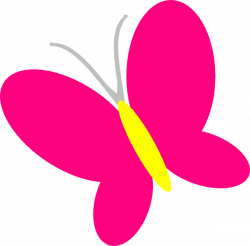 butterfly clip art | Pink Butterfly clip art - vector clip art ...