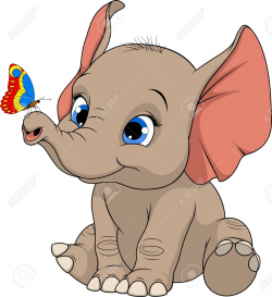 Free Butterfly Clipart elephant, Download Free Clip Art on ...