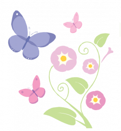 Lilac Flowers And Butterflies PNG by HanaBell1.deviantart.com on ...