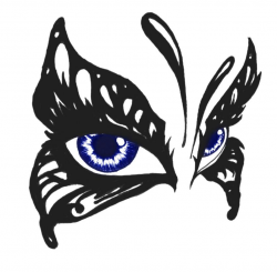 Butterfly Eyes Drawing | - Clip Art Library