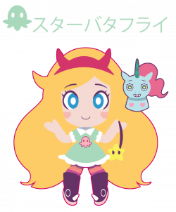 Chibi Star Butterfly ::AT:: by Itachi-Roxas on DeviantArt