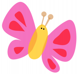 28+ Collection of Cute Butterfly Clipart For Kids | High quality ...