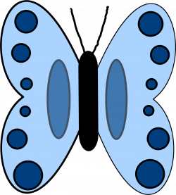 Clipart - blue-butterfly