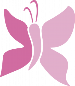 Clip art - Pink butterfly beauty center 2398*2763 transprent Png ...