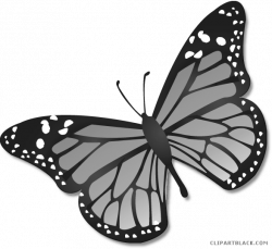 Monarch Butterfly Clipart - ClipartBlack.com
