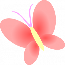 Butterfly Pink Clip Art at Clker.com - vector clip art online ...
