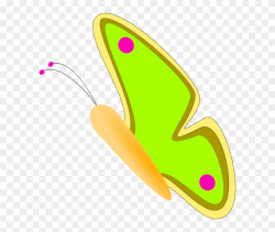Butterfly Side View - Butterfly Clipart Side View, HD Png ...