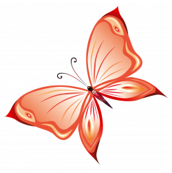 Transparent Red Butterfly PNG Clipart | Tattoos that I love ...