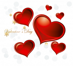 Valentines Day Hearts Decoration PNG Clipart | Gallery Yopriceville ...