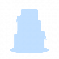Blue Wedding Cake Clip Art at Clker.com - vector clip art online ...