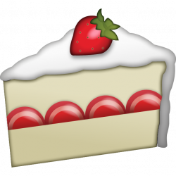 Download Strawberry Cake Emoji | Emoji Island