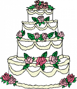Wedding Cake Drawings Clipart