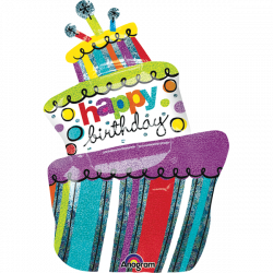 Funky Birthday Cake 28S | Globos | Pinterest | Birthday cakes and ...