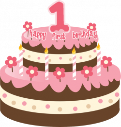 Birthday cake Happy Birthday to You Animated cartoon Clip art - 1st ...