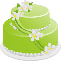This cool green cake clip art is free for you to use on your ...