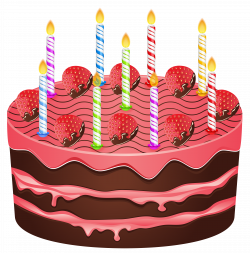 Birthday Cake Clip Art PNG Image | Gallery Yopriceville - High ...