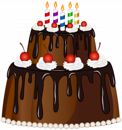 Birthday Cake with Candles PNG Clip Art Image | Gallery ...