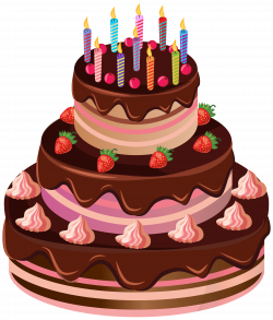 Birthday Cake PNG Clip Art Image | Gallery Yopriceville - High ...