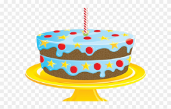 Dessert Clipart Transparent Background - Birthday Cake No ...