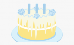 Frosting Clipart Vanilla Cake - Birthday Cake #2254775 ...