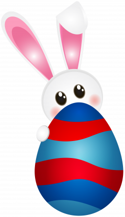 Easter Cute Egg Bunny Clip Art Image | Gallery Yopriceville - High ...