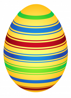 Yellow Colorful Easter Egg PNG Clipairt Picture | Gallery ...