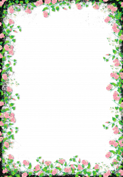 Black Transparent Flower Frame | Floral | Pinterest | Flower frame ...