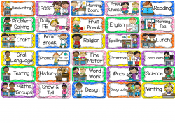 62 Awesome classroom daily schedule clipart | Homeschool ...
