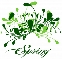 Green Spring Decor PNG Clipart | Gallery Yopriceville - High ...