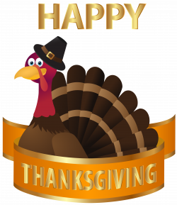 Happy Thanksgiving Turkey Transparent PNG Image | Gallery ...