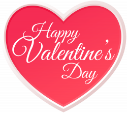 Happy Valentine's Day Heart PNG Image | Gallery Yopriceville - High ...