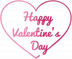 Transparent Happy Valentine's Day PNG Image | Gallery Yopriceville ...