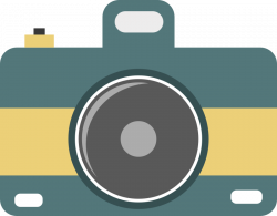 Clipart - Flat camera
