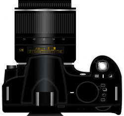 Clipart - Camera DSLR