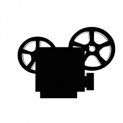 Old clipart movie projector - Pencil and in color old clipart movie ...