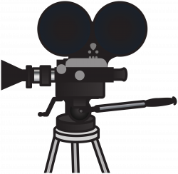Clipart - Analog film movie camera
